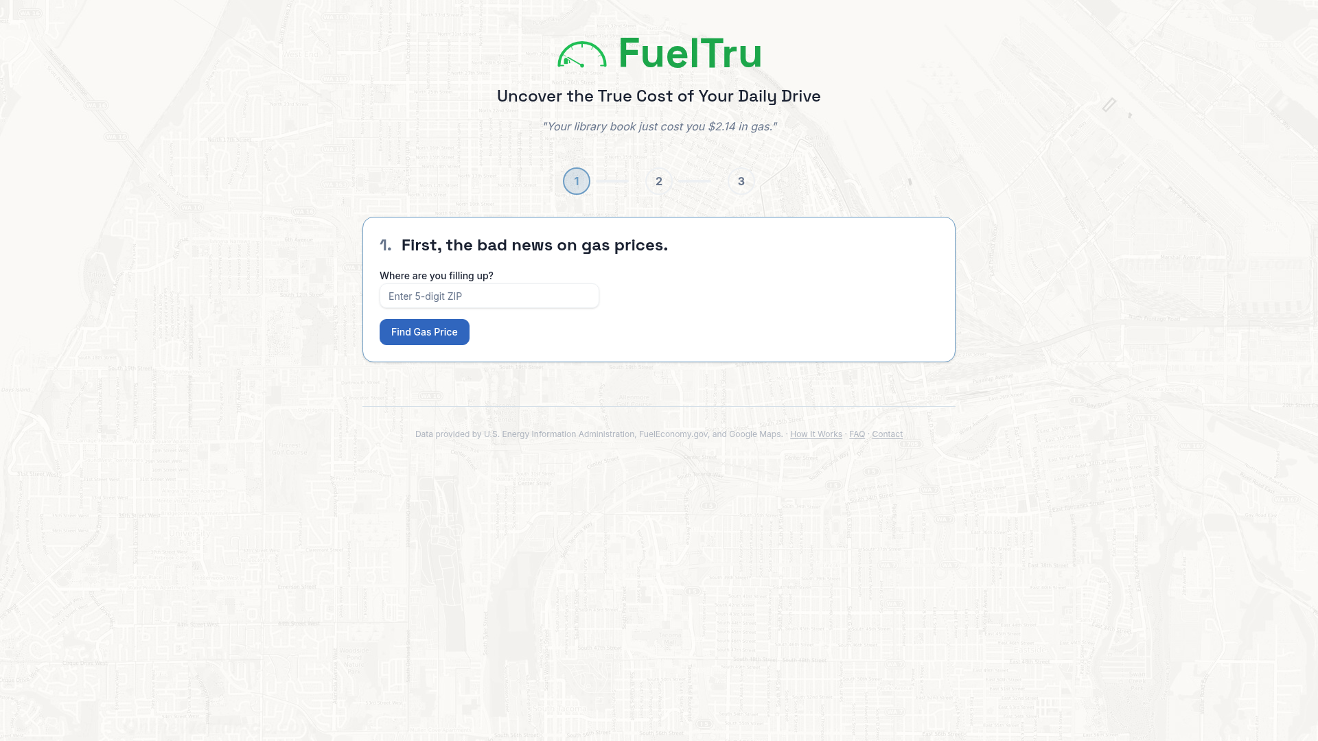 FuelTru website screenshot
